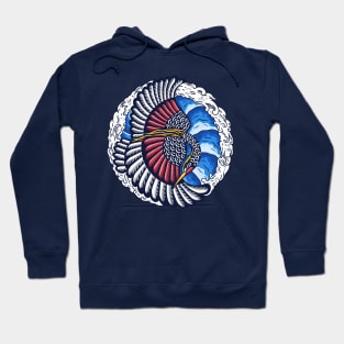 Japanese Heron Hoodie